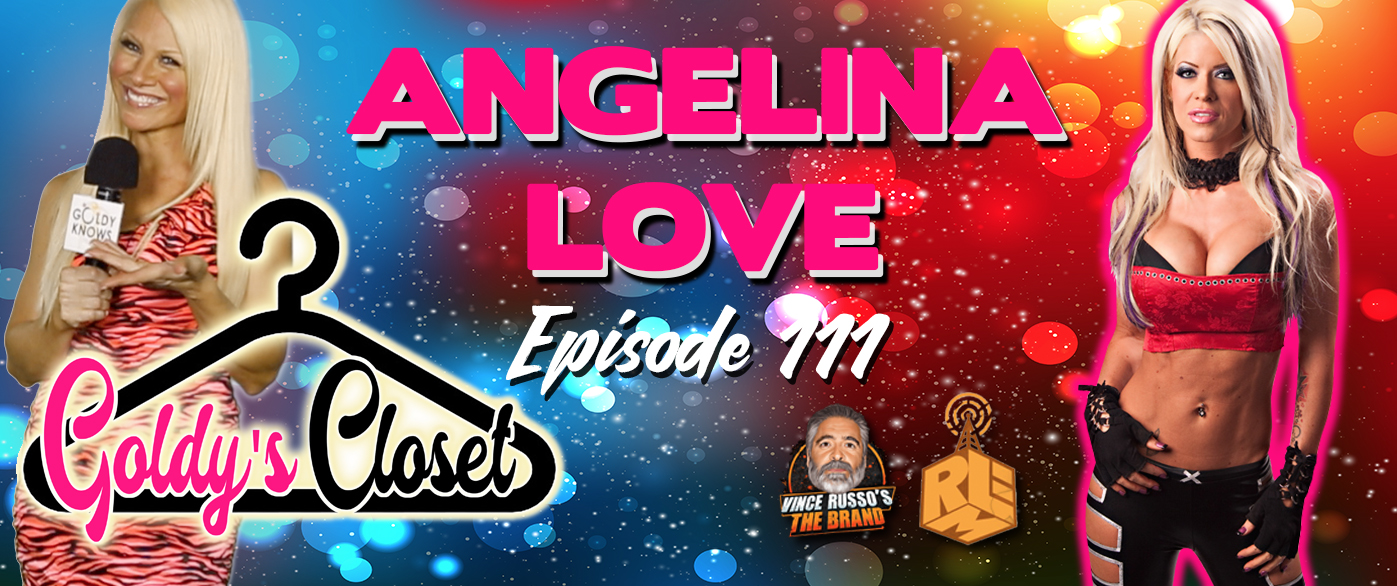 Goldy's Closet Brand Website Banner EPS #111 Featuring Angelina Love